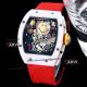 Richard Mille RM 88 Smiley  White Case RED Strap Swiss Replica Watch  (2)_th.jpg